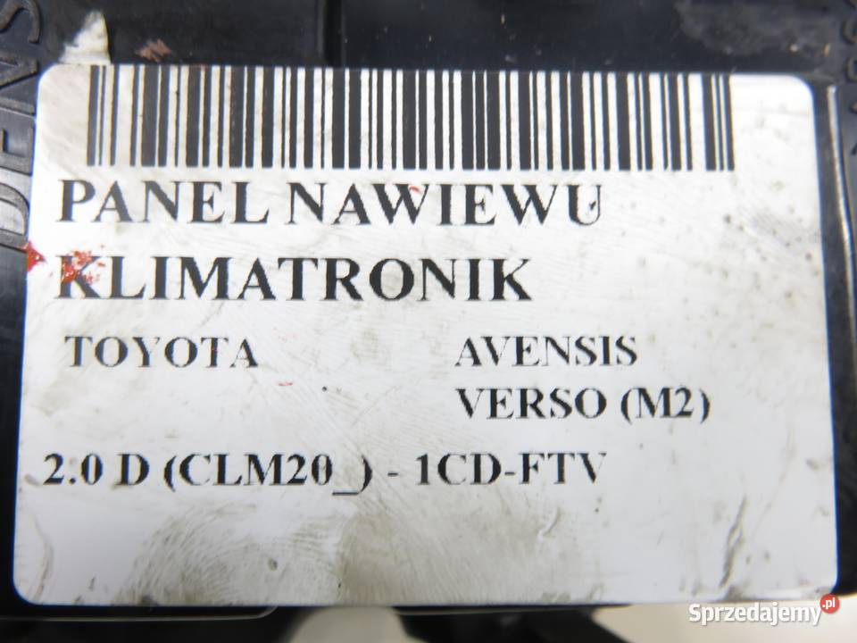 KLIMATRONIK TOYOTA AVENSIS VERSO M2 5590044490