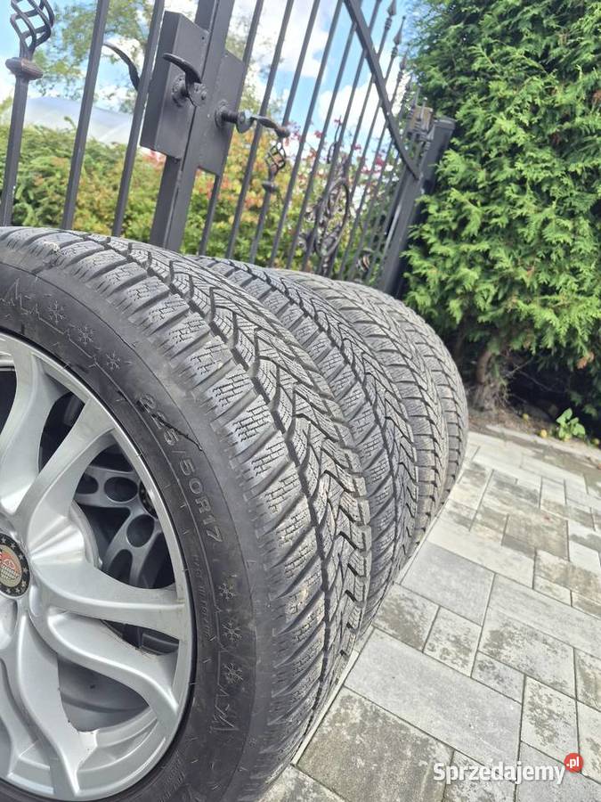 Felgi 17 5x112 z oponami zimowymi dunlop