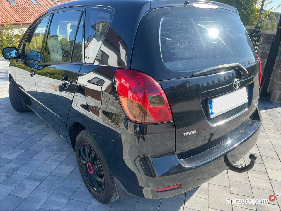 Toyota Corolla Verso 16 LPG 10lat jeden Nowe Miasto Lubawskie sprzedam