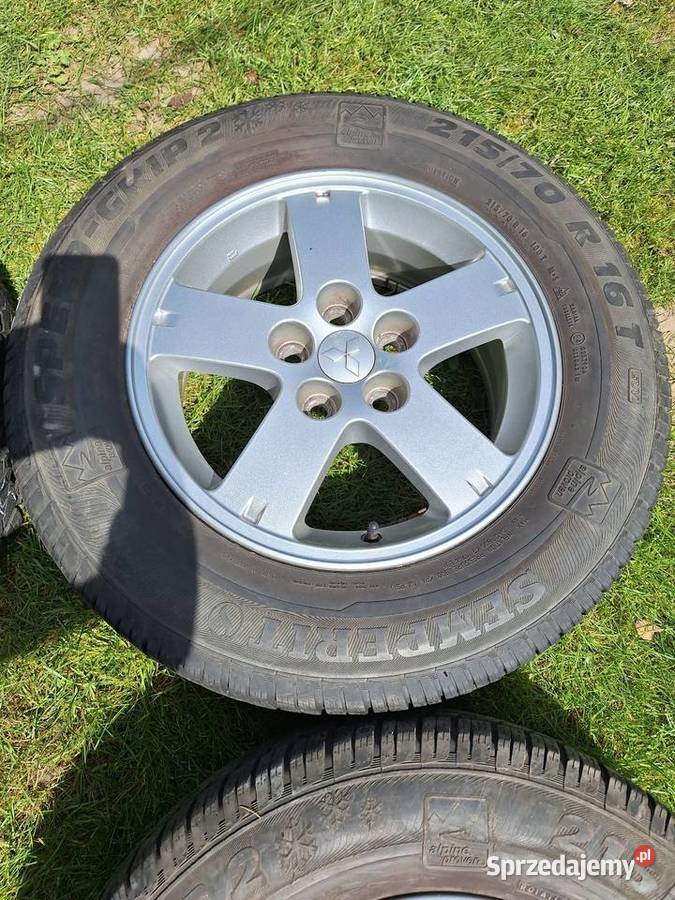 Felgi alu ori mitsubishi 16 Mitsubishi OE Sobienie-Jeziory sprzedam