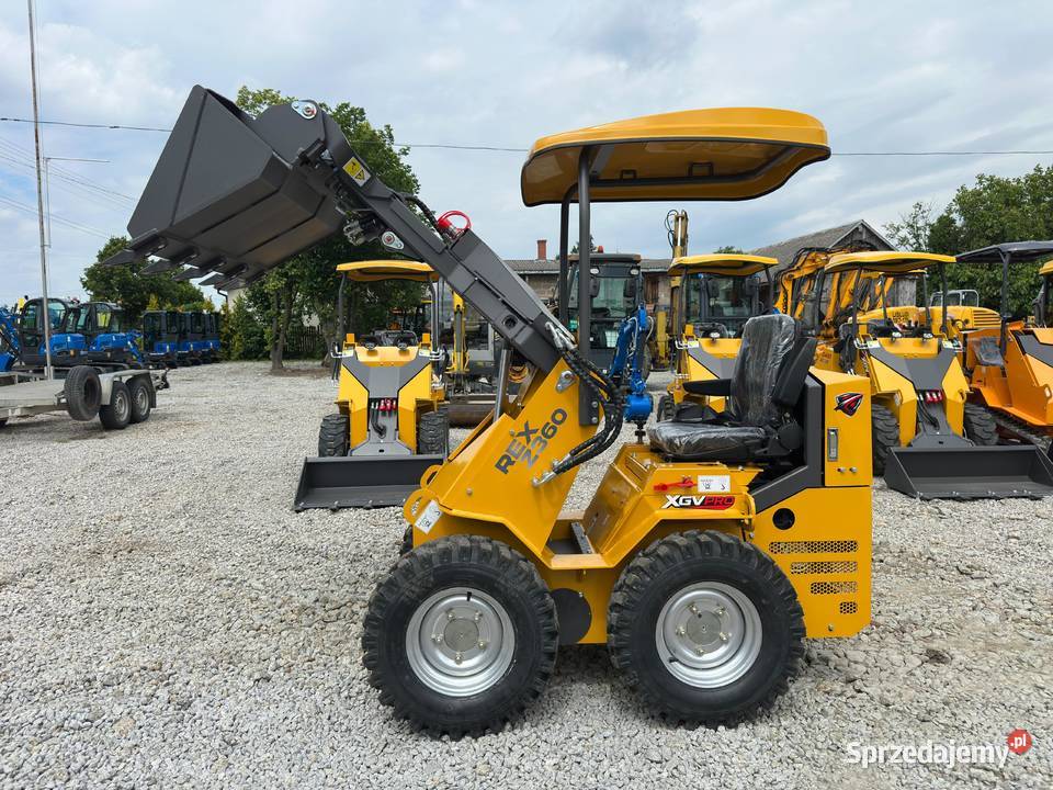 Nowa Miniładowarka XGV REX Z360 z 2026r Waga 827