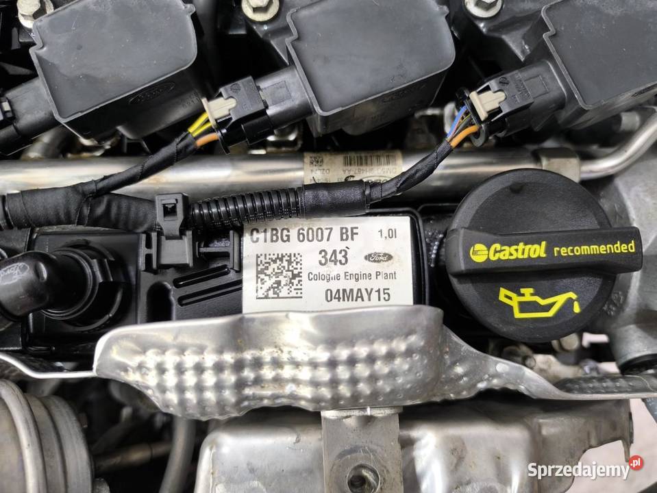 SILNIK KOMPLETNY FORD FIESTA MK7 LIFT 10 SFJC wielkopolskie sprzedam