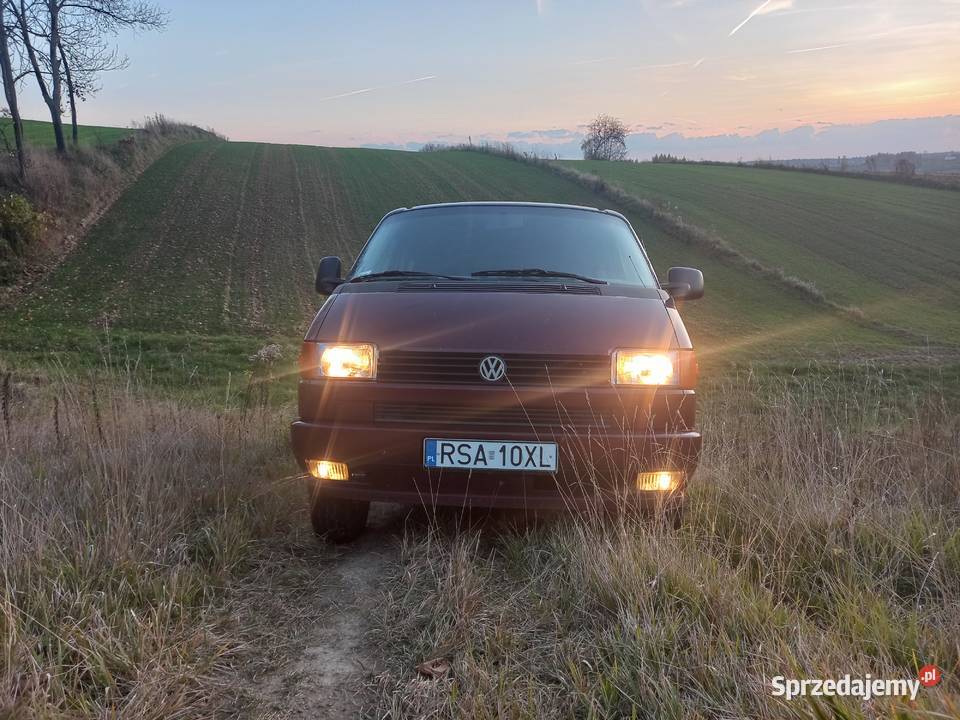 Vw t4 syncro 25 benzyna z gazem klimatyzacja 115KM Caravelle małopolskie Miechów