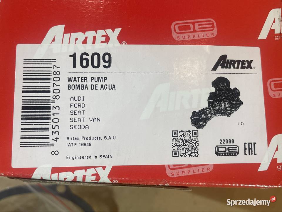 Pompa wody 19 tdi nowa audi a4 b5 lift zachodniopomorskie Szczecin