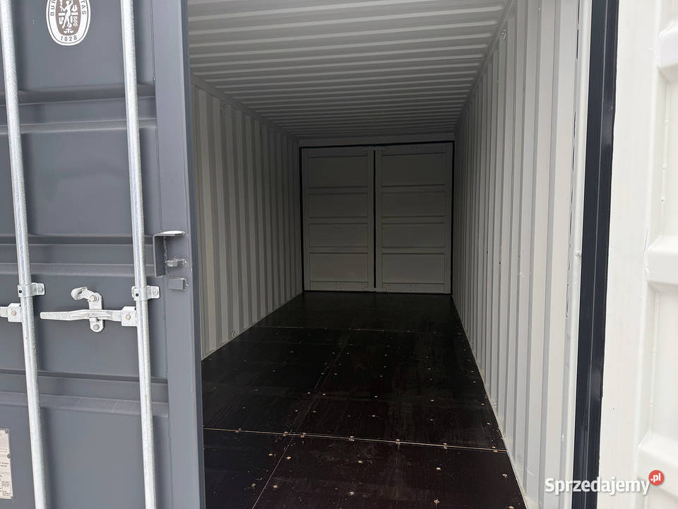 Magazyny kontenery double door przelotowe 20DVDC Gdańsk