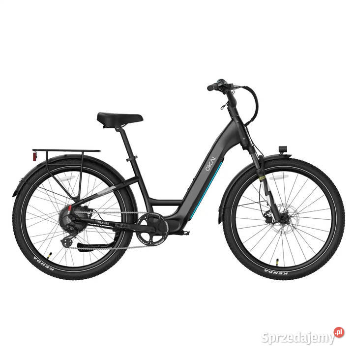 Rower elektryczny OKAI TraVRS EB80 czarny 500W Poznań