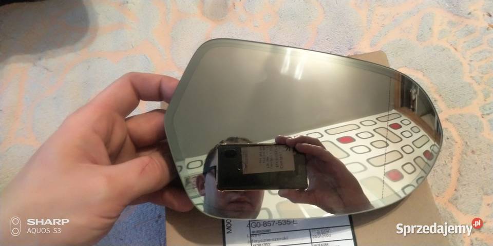 Audi A6 C7 wkład lusterka Fotochrom lewe Łódź sprzedam