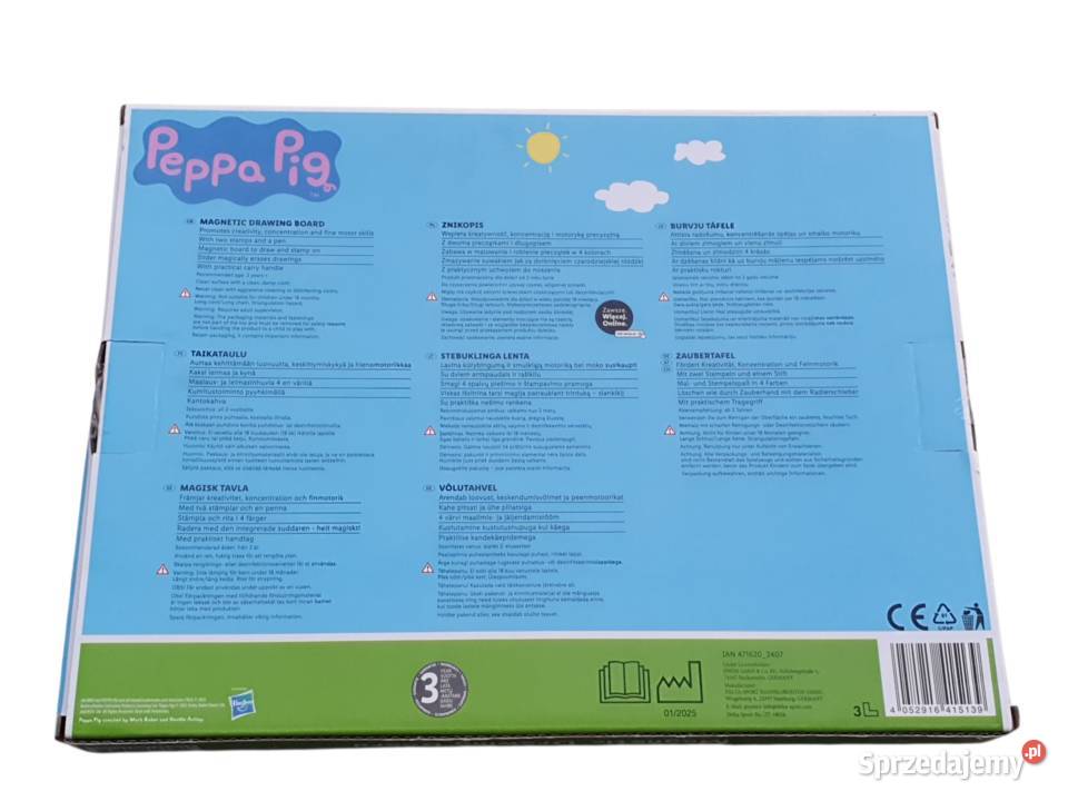 Tablica magnetyczna do rysowania Świnka Peppa śląskie Cieszyn