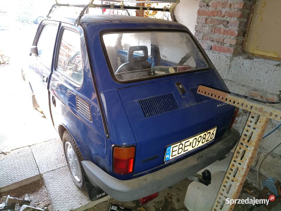 Fiat 126 elx maluch 1998r Oryginalny lakier hak 26KM