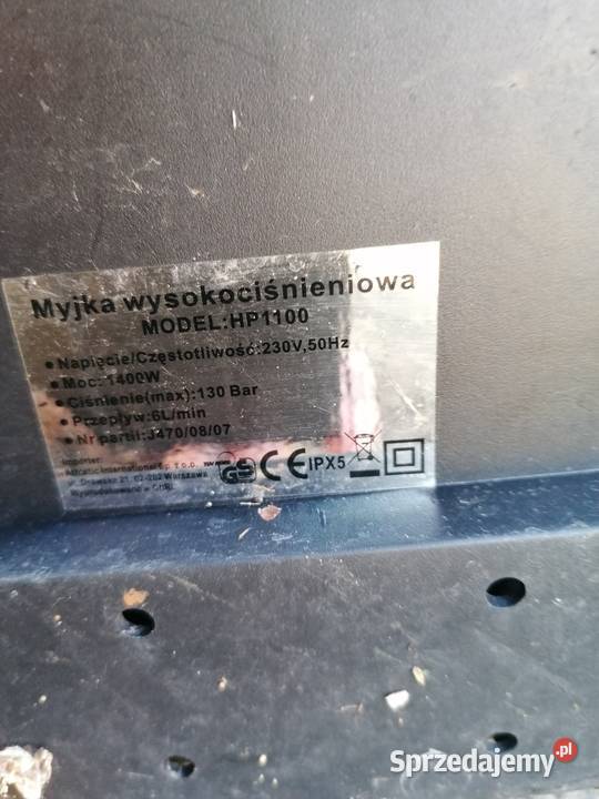Myjka ciśnieniowa karcher hp1100 Raciszów