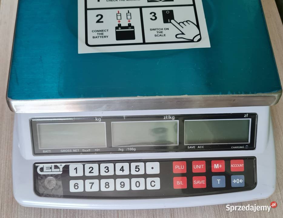 Waga z legalizacją Wagi i miarki kuchenne