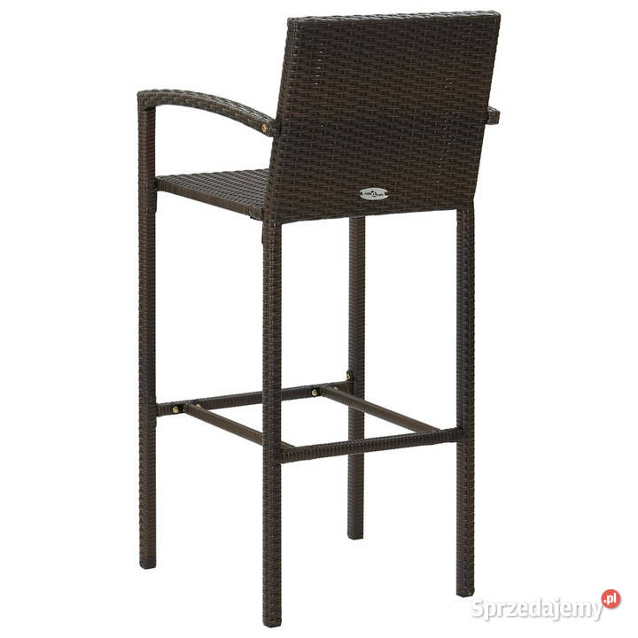 3cz zestaw mebli barowych do ogrodu rattan PE