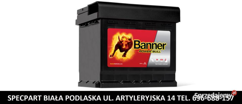 Akumulator Banner Power Bull 50Ah 450A EN PRAWY lubelskie Biała Podlaska