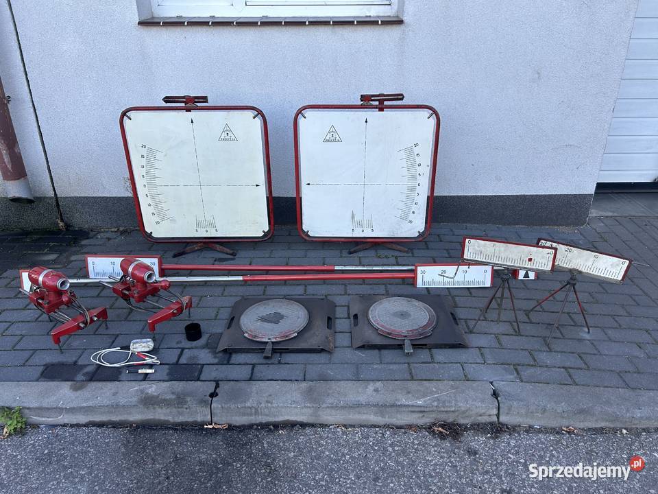 Przyrządy do zbieżności geometrii PKO4 Bydgoszcz Suwałki sprzedam