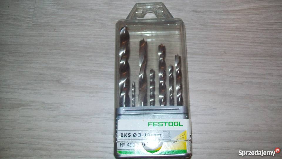 Festool zestaw wierteł do drewna Centrotec BKS 3-10
