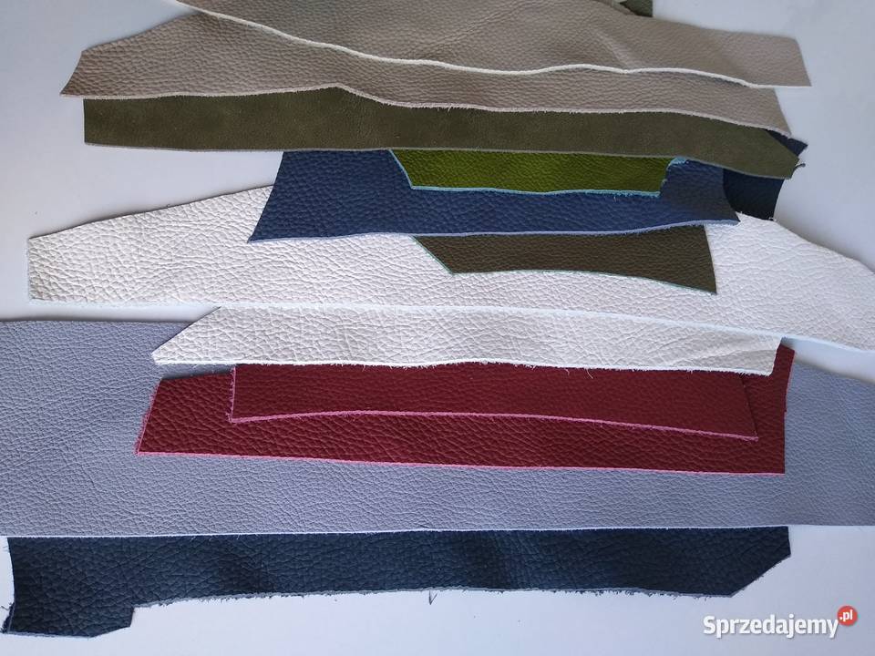 Skóra 400 g Licowa Włoska średnie i małe kawałki Gdańsk