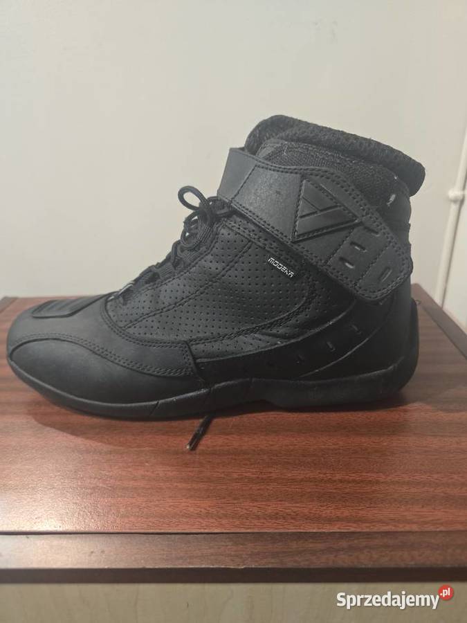 Buty motocyklowe miejskie MODEKA BLACK RIDER Świdnica Polska