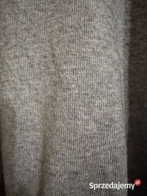 Sweter męski M PullBear szary ciepły dzianina z Rozmiar M śląskie sprzedam