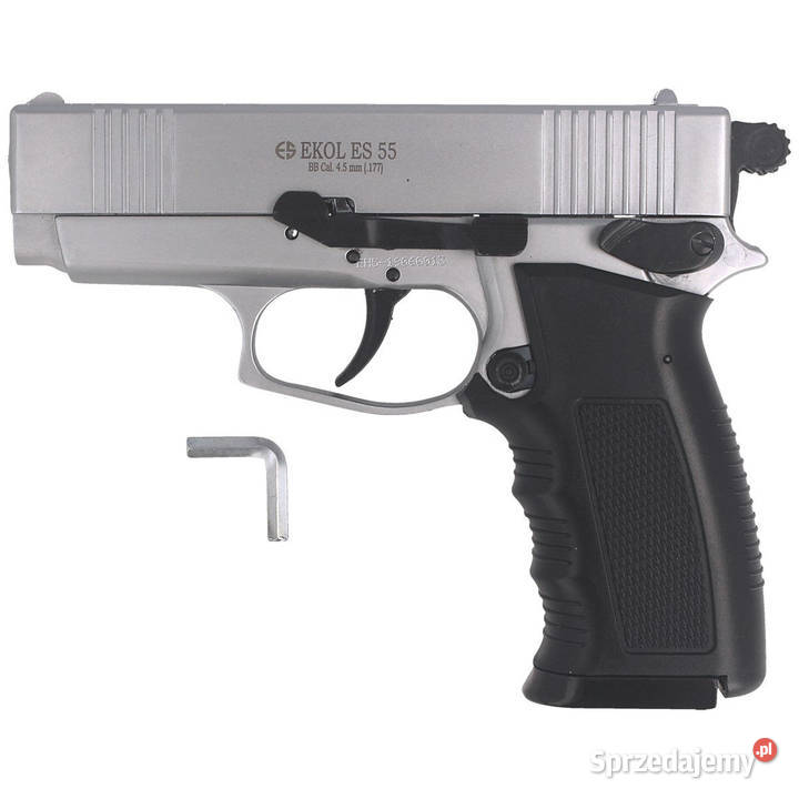 Pistolet wiatrówka EKOL Voltran ES 55 White 45 Warszawa
