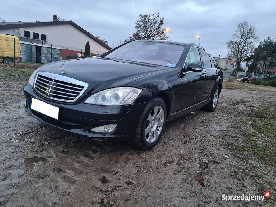 MercedesBenz S320 diesel 4matic 2 właścicieli w tempomat Olsztyn