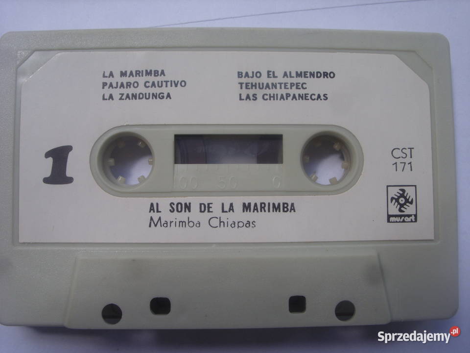 Kaseta audi AL SON DE LA MARIMBA 1 płyta Wołów