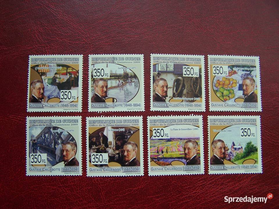 Gwinea 2009 MNH Sztuka Malarstwo Gustave śląskie Tychy