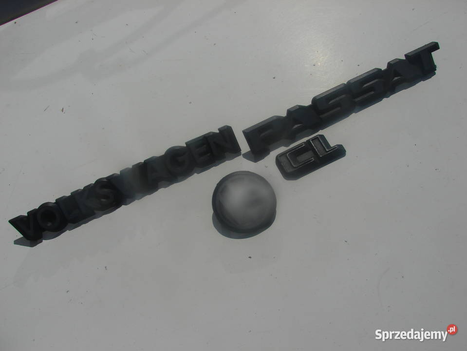 VW PASSAT MK1 emblematy logo tylnej klapu Starogard Gdański sprzedam