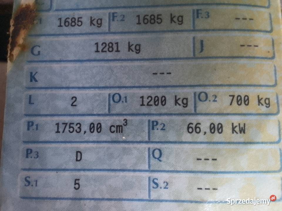 Rozrusznik Ford Focus MK1 18 TDDi Kolbuszowa