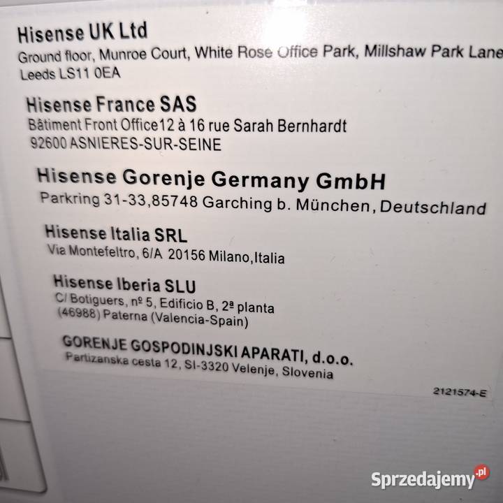 Zamrażarkaskrzynia wolnostojące Lodówki i zamrażarki AGD Olsztyn