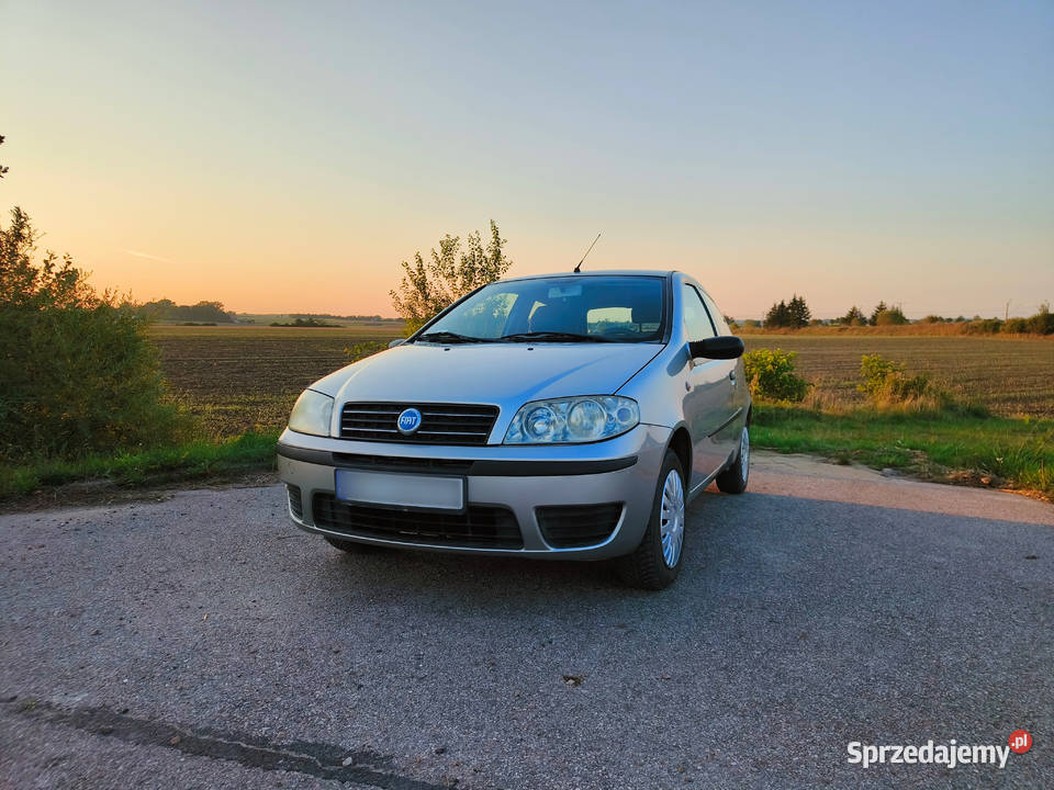 Fiat Punto II FL 12 109 2004 r 2 właściciel 1242cm3 Samochody osobowe Ciechanów sprzedam