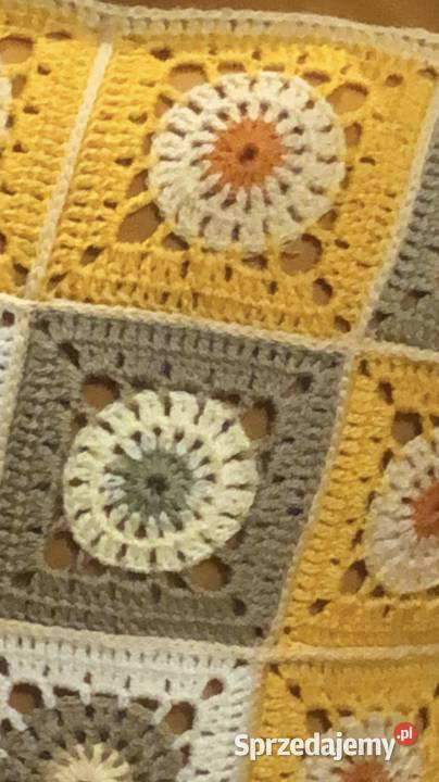 Gotowe jaśki na poduszki z kwadratów Babuni NOWE Zegrze