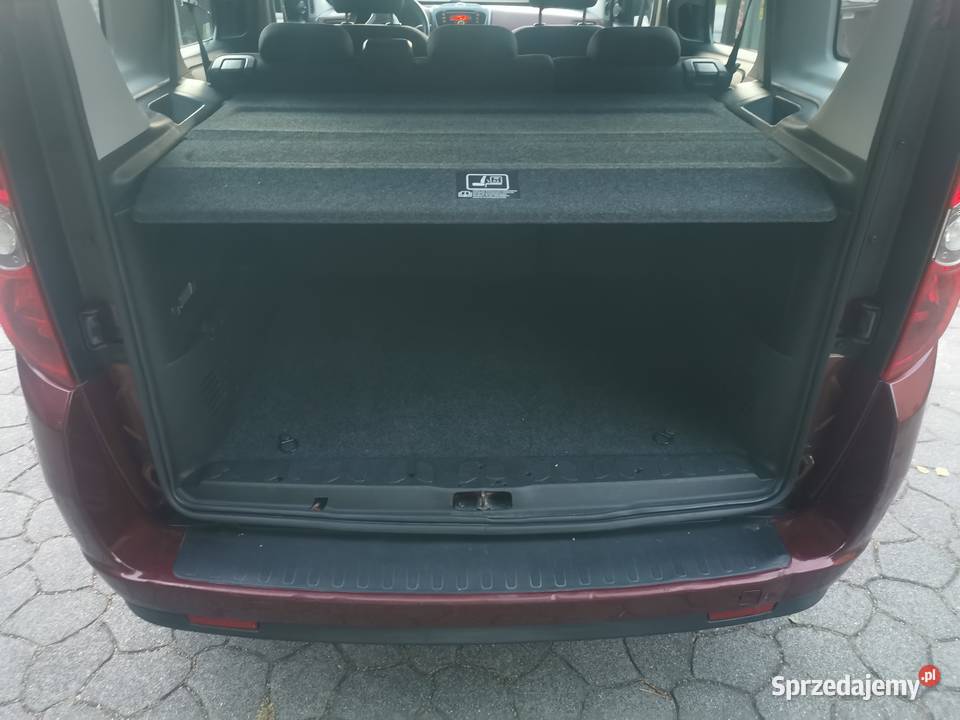 Fiat Doblo 14 16V Dynamic 95 2010 r nowości w światła do jazdy dziennej śląskie Zabrzeg