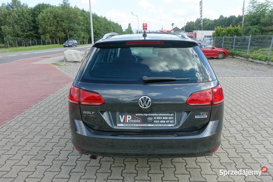 VOLKSWAGEN GOLF VII 16TDI 110 ALLSTAR AUTOMAT blokada skrzyni biegów Golf Buczkowice sprzedam