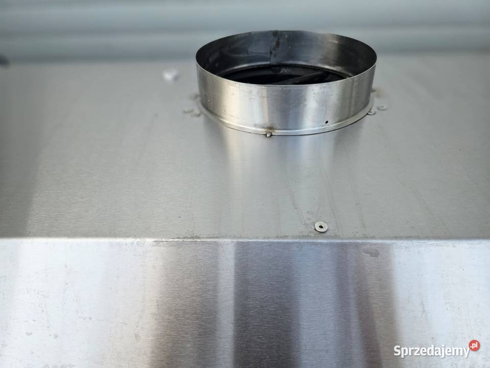 Okap nierdzewny przyścienny 200x70 sprzedam