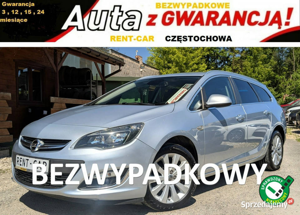 Opel Astra 14i101OPŁACONY Bezwypadkowy Navi klimatyzacja Częstochowa