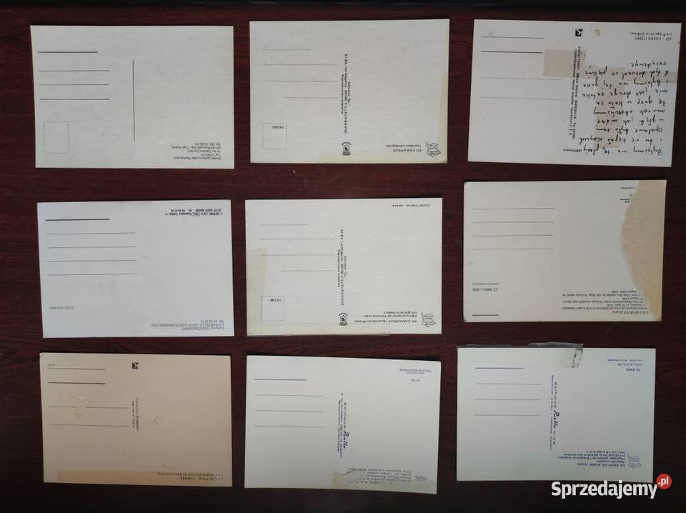 stare widokówki pocztówki Francja zabytki Kielce