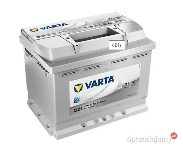 Akumulator VARTA Silver Dynamic D21 61Ah 600A EN