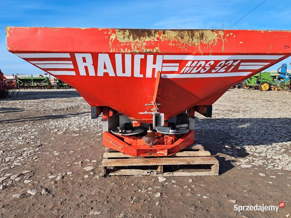 Rozsiewacz do nawozu RAUCH MDS 901 hydraulika Kłodawa sprzedam