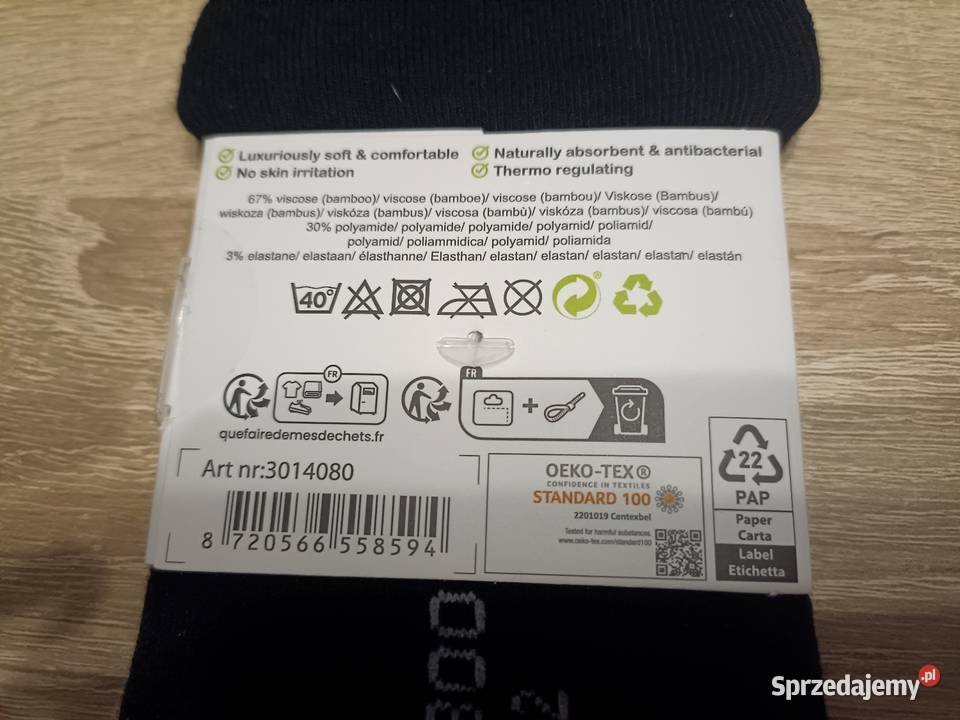 Dwupak niewidoczne stopki z silikonem Bamboo Kwidzyn
