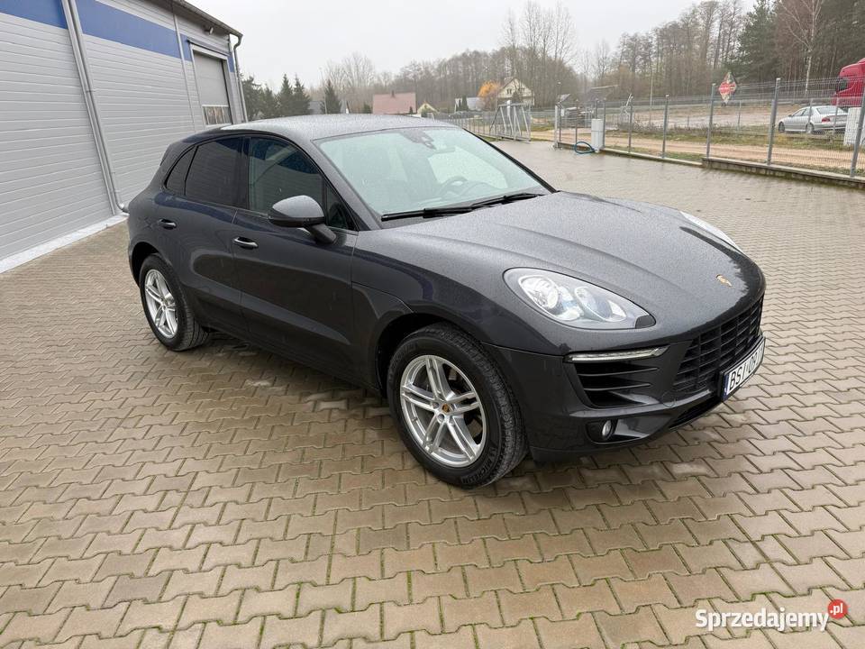 Porsche Macan 4x4 Piękne skóry Navi Xenon Siemiatycze