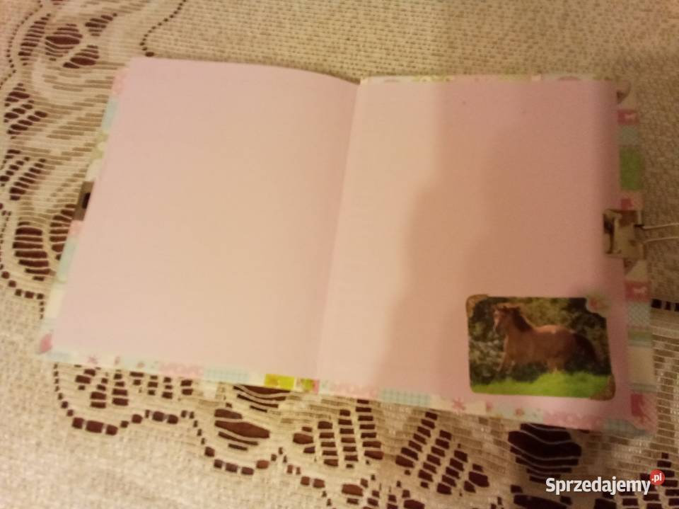 Pamiętnik z kłódką koń Warszawa