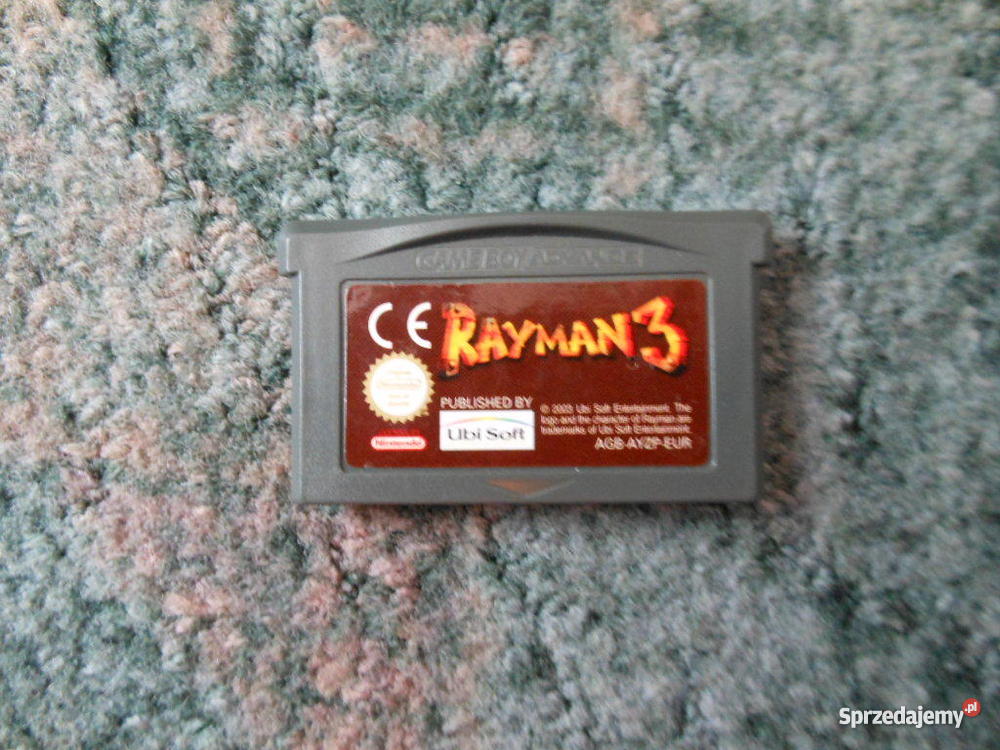 Gra na Game Boy Advance Rayman 3 małopolskie Kraków