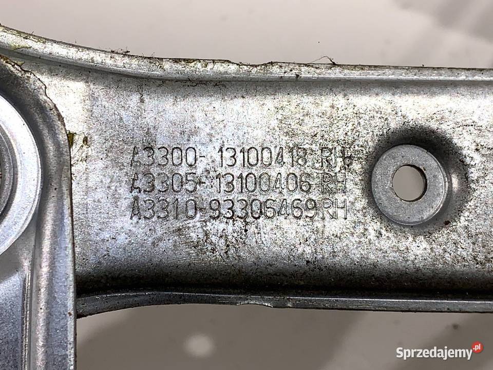 PODNOŚNIK SZYBY PRAWY PRZÓD OPEL ASTRA H