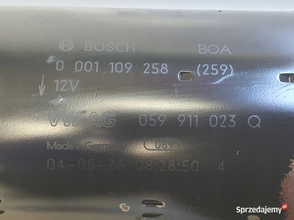 ROZRUSZNIK Audi A6 C6 30 TDI ROZRUSZNIK bosch osobowe Rudka