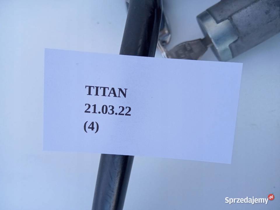 STACYJKA KLUCZYK NISSAN TITAN Nowy Tomyśl