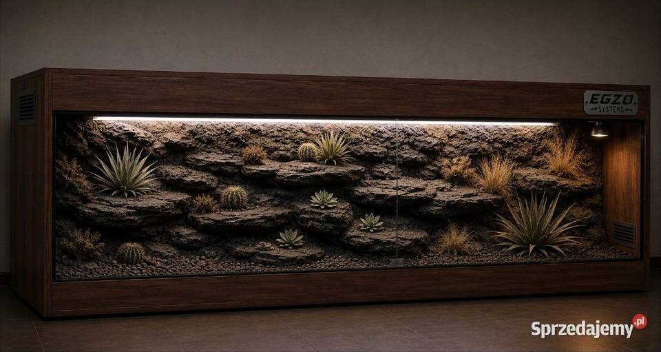 Okazja terrarium agamy brodatej żółwia greckiego Terrarystyka Szamotuły