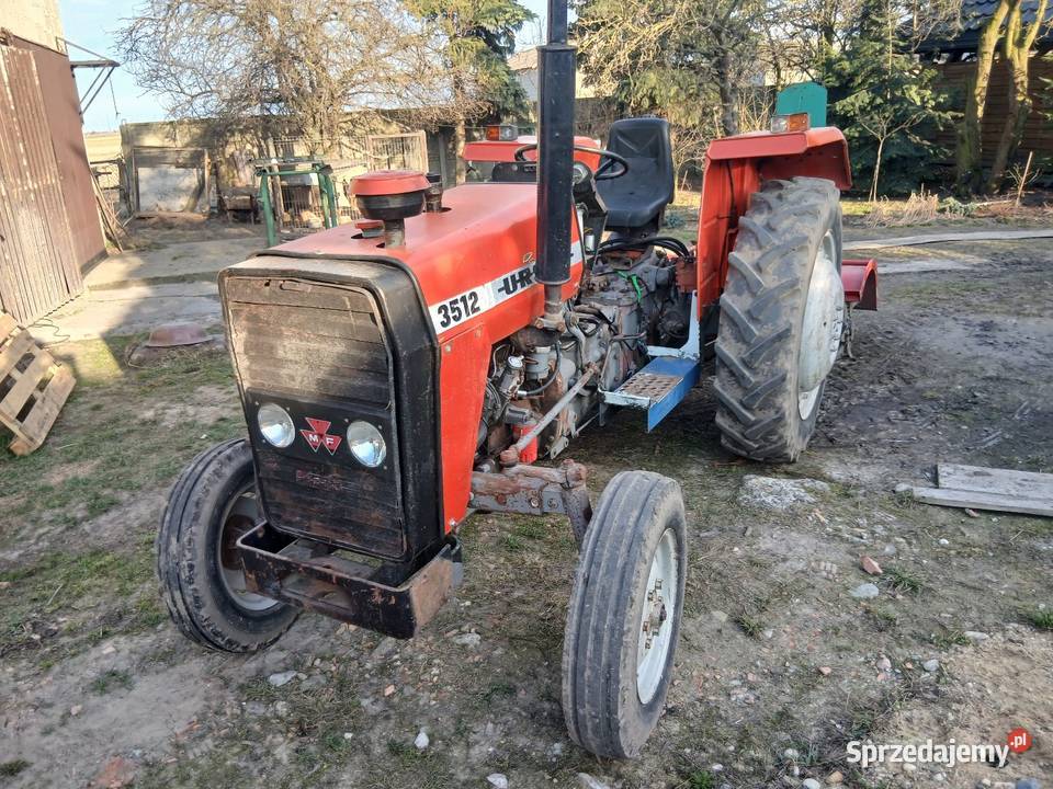 Massey Ferguson 255 Ursus 3512 3sztuki transport Napęd 2x4