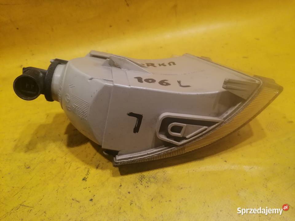 kierunkowskaz lewy Yorka Peugeot 106 r9296 Oświetlenie Piotrków Trybunalski sprzedam
