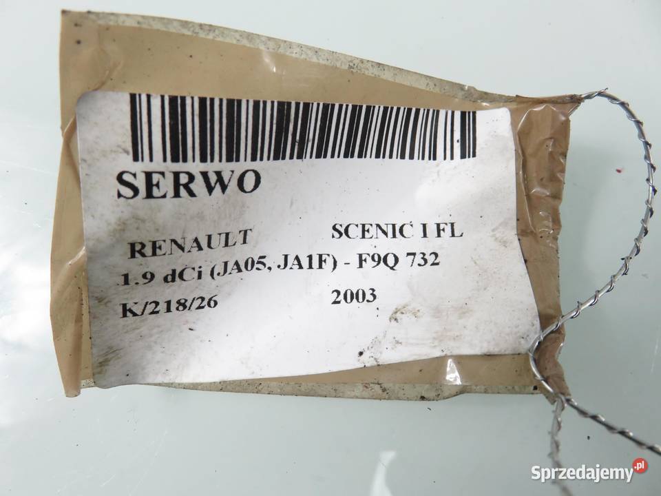 SERWO RENAULT SCENIC I 19 dCi 8200069904A