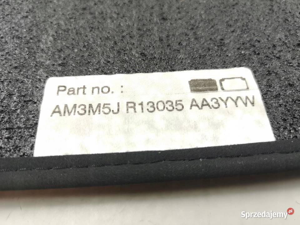 DYWANIKI WELUROWE TYŁ FORD C 0710